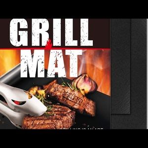 BBQ Grill Mat 100% Non-Stick 600 Degree Set of 2